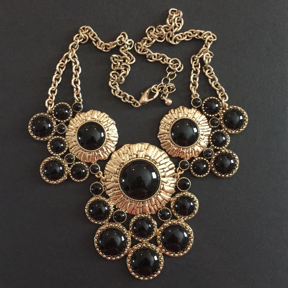 Gold-tone Statement Necklace